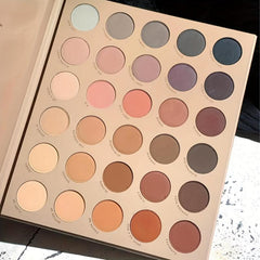 30 Matte & Glitter Eyeshadow Palette Long Lasting Makeup