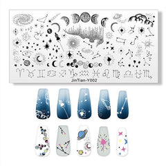 Fruit Animal Abstract Stamping Plate Set of 12 Manicure Templates