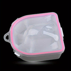 Home Salon Wash Bowl Nail Tips Tool for Easy Manicure & Pedicure