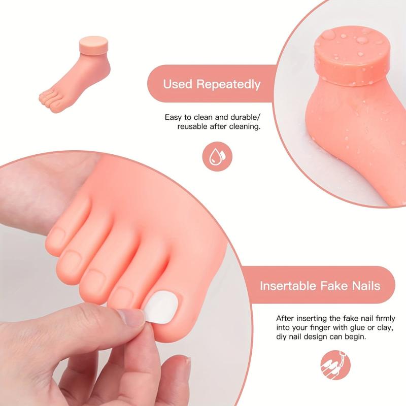 Silicone Prosthetic Nail Tool for Nail Practice