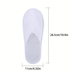 One-Time Use Spa Slippers 4mm Thick Non-Slip for Women and Men