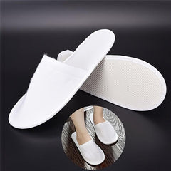 One-Time Use Spa Slippers 4mm Thick Non-Slip for Women and Men