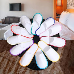 One-Time Use Spa Slippers 4mm Thick Non-Slip for Women and Men