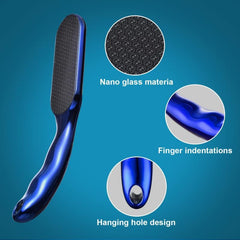 Glass Foot File Dead Skin Callus Remover Wet Dry Feet Scrubber