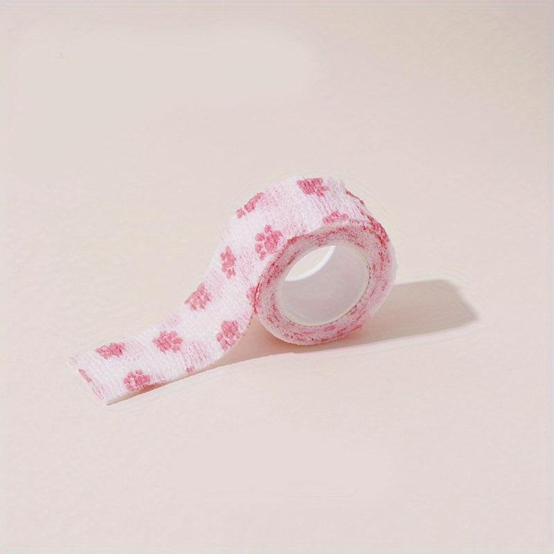 Colorful Elastic Bandage Finger Wrap Nail Art Manicure Accessory