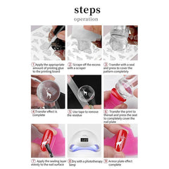 1 Pc Nail Art Stamper