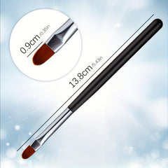 Professional Round Head Nail Art Brush for DIY Manicure