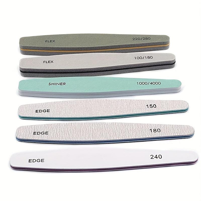 Double Sided Nail File Set Manicure Pedicure Kit