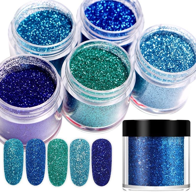 DIY Shining Manicure Art Flash Powder with Glitter Powder