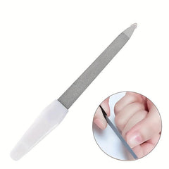 3 Pack Stainless Steel Nail Files Double Sided Polishing