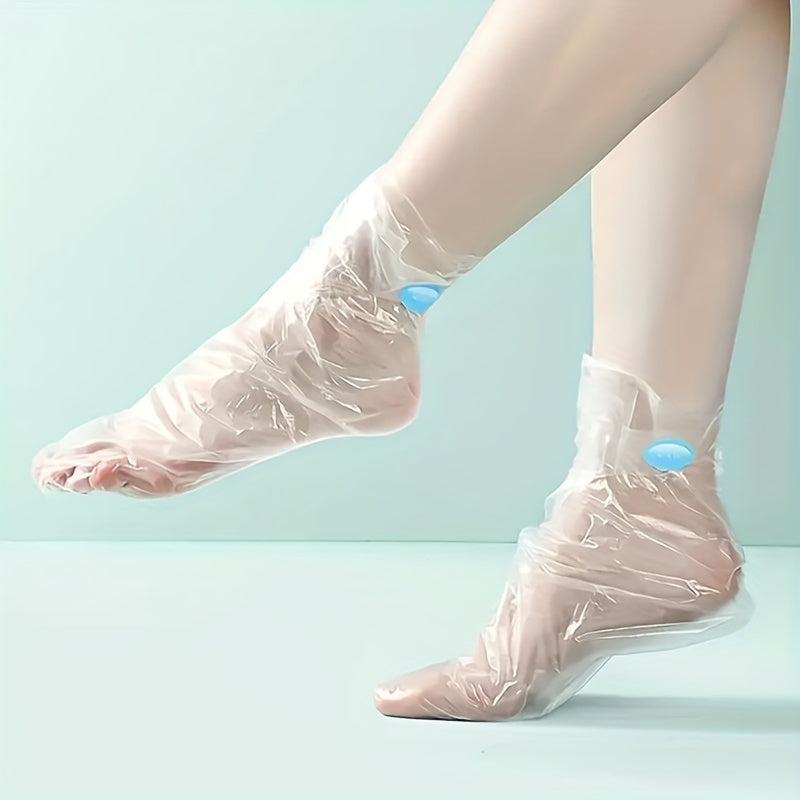 100 Pcs Disposable Moisturizer Socks for Women