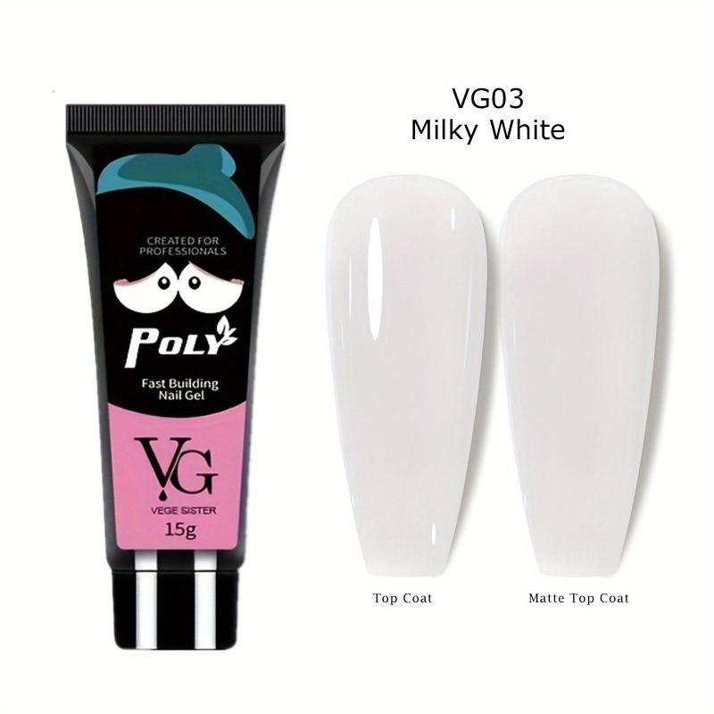 Transparent Clear Poly Gel Nail Extension Fast Building Gel