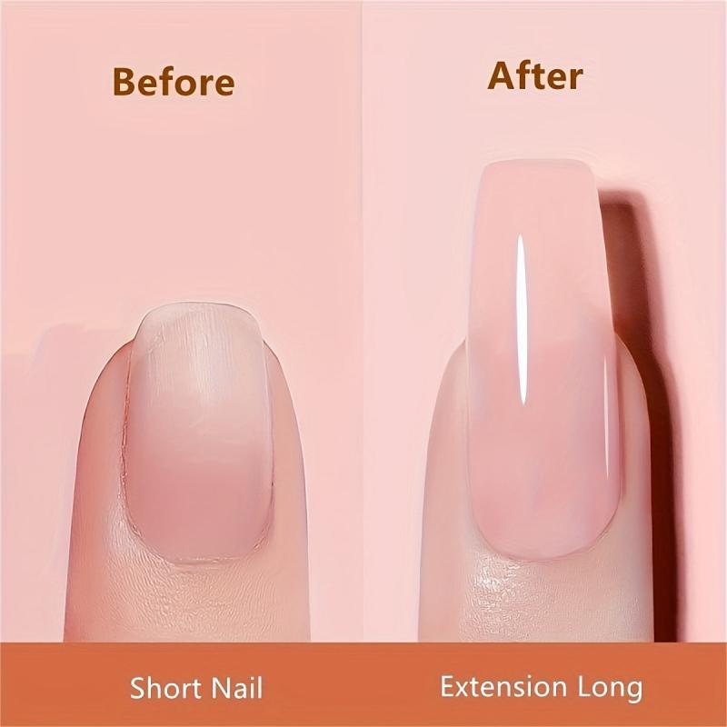 Transparent Clear Poly Gel Nail Extension Fast Building Gel