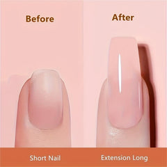 Transparent Clear Poly Gel Nail Extension Fast Building Gel