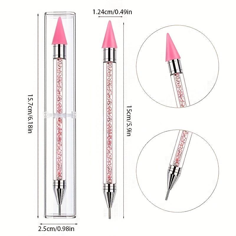 Dual End Rhinestones Nail Art Pens Nail Rhinestones Gem Picker