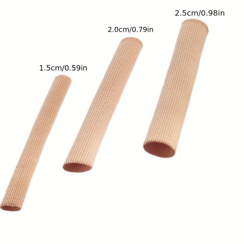Toe Tubes Sleeves Gel Lining for Corns Bunion