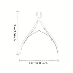Stainless Steel Exfoliating Clipper for Manicure Pedicure Salon