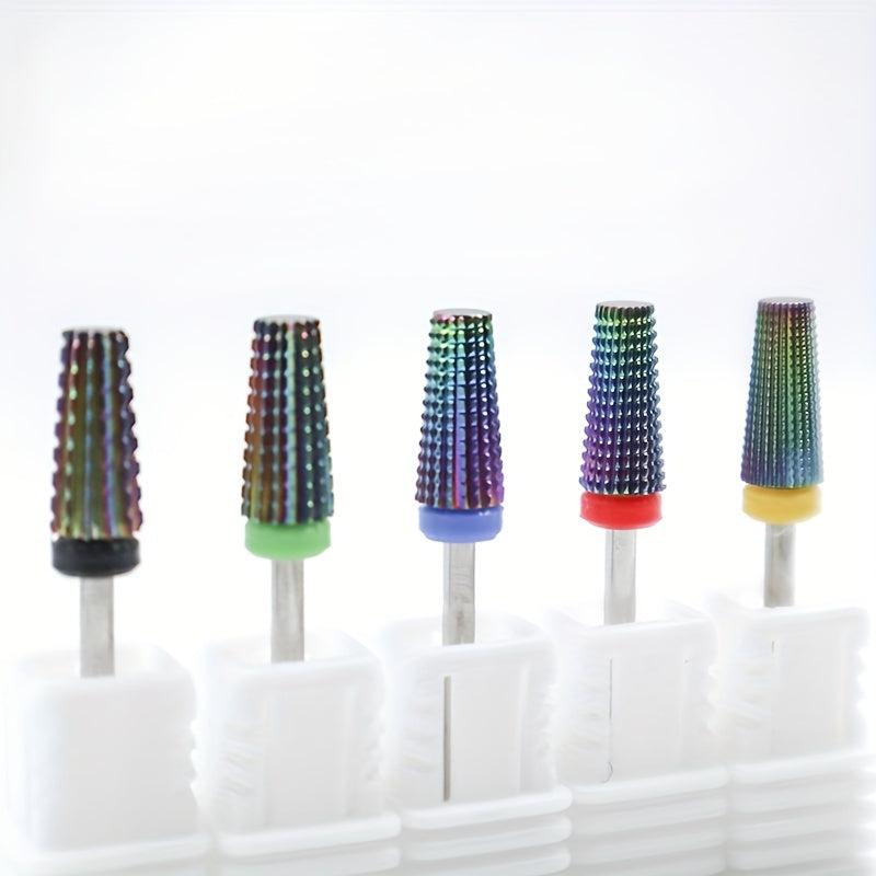 1 Pcs Nail Art Tungsten Steel Alloy Drill Bit Unload Drill Grind & Polish