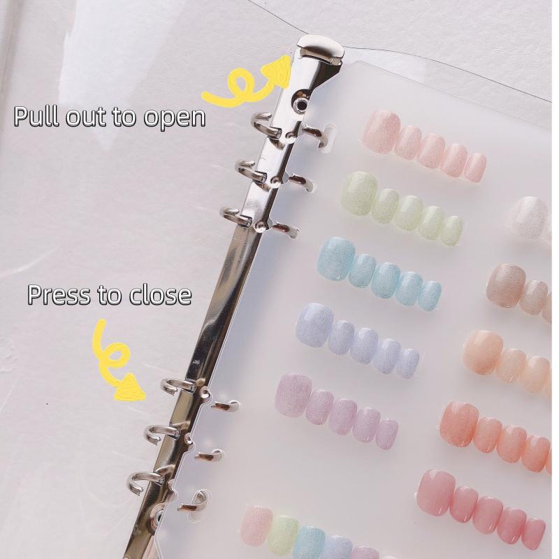 Nail Art Collection Book Manicure Display Board
