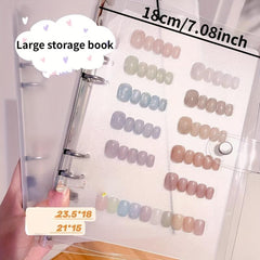 Nail Art Collection Book Manicure Display Board