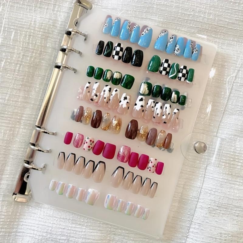 Nail Art Collection Book Manicure Display Board