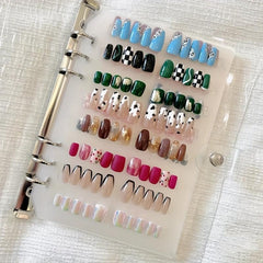 Nail Art Collection Book Manicure Display Board