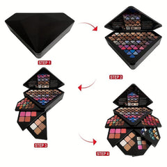 130 Colors Makeup Palette Set Eyeshadow Lipstick Highlight Blush Concealer