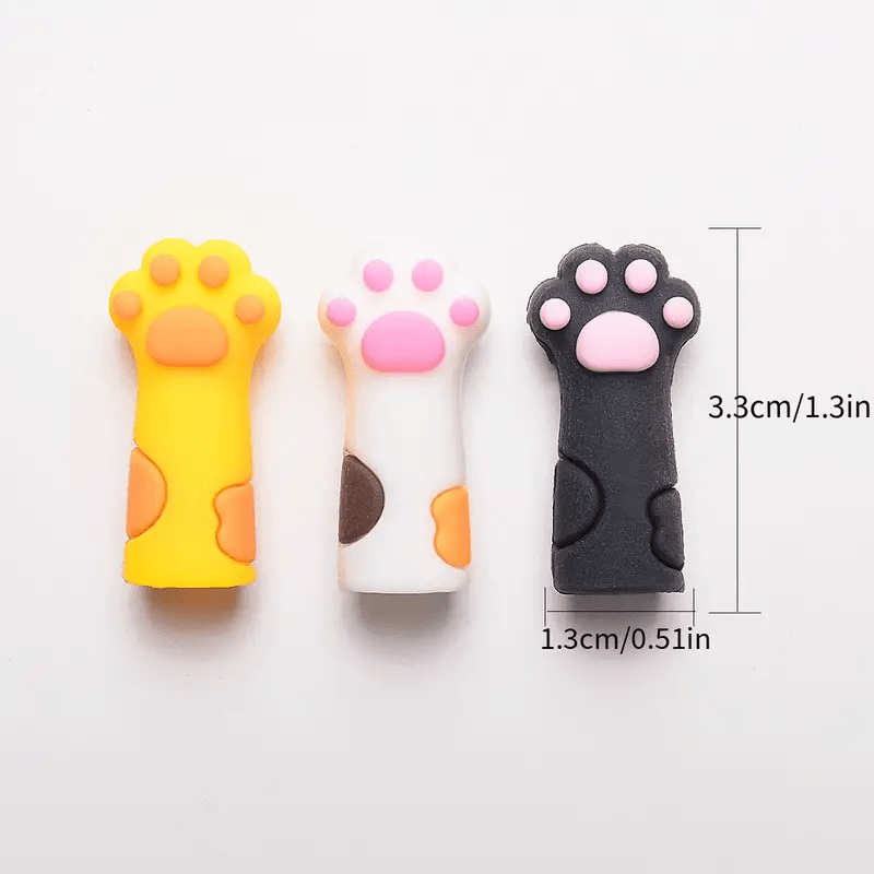 Silicone Nipper Cover Cat Paw Manicure Pedicure Tools