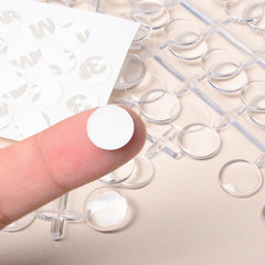 120 Pcs Nail Polish Bottle Cap Fancy Card with Paper