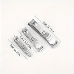 Stainless Steel Nail Clippers Set with Grooming Kit