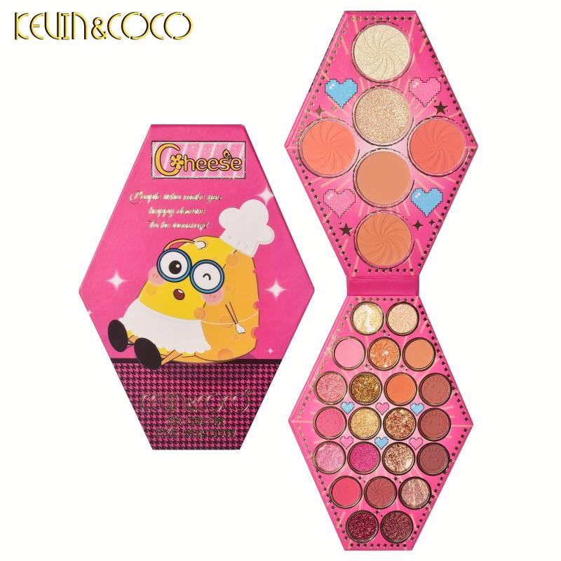Bright Matte Eyeshadow Palette for Party Makeup