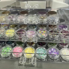 5 Tier Acrylic Nail Art Storage Box Rack Shelf Display Stand