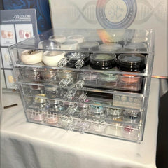 5 Tier Acrylic Nail Art Storage Box Rack Shelf Display Stand