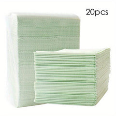 20pcs Disposable Nail Care Table Mats for Gel Polish & Manicure