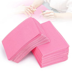 20pcs Disposable Nail Care Table Mats for Gel Polish & Manicure