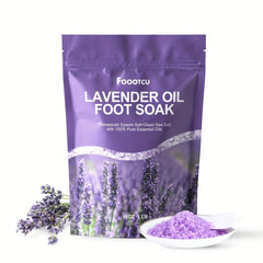 Lavender Foot Bath Salts for Muscle Recovery & Relaxation