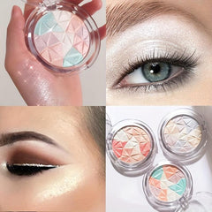 Crystal Highlighter Powder Glitter Brighten Skin 3D Finishing Powder