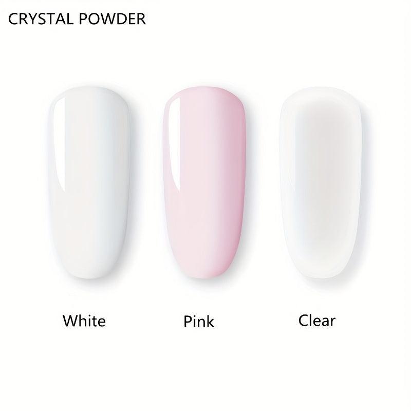 Acrylic Nail Kit 3 Colors Nude Set with Brush & Cup