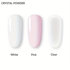 Acrylic Nail Kit 3 Colors Nude Set with Brush & Cup