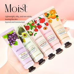 Fruity Fragrance Hand Cream Gift Set for Dry Skin, Moisturizing and Nourishing