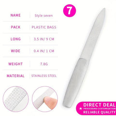 Double Sided Nail Files Manicure Pedicure Tools