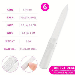 Double Sided Nail Files Manicure Pedicure Tools