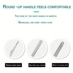 Steel Pedicure Scrapers Callus Remover Foot File Dead Skin Remover