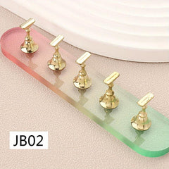 Acrylic Magnetic Nail Polish Display Stand Gradient Design