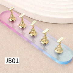 Acrylic Magnetic Nail Polish Display Stand Gradient Design