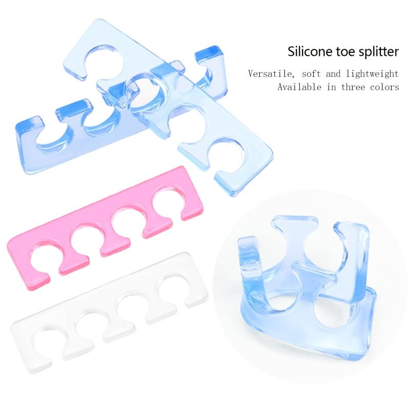Silicone Finger Toe Separator for Nail Polish Pedicure