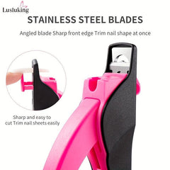 Professional Nail Art Clipper for False Tips Edge Cutters