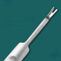 Stainless Steel Dead Skin Remover Fork for Manicure and Pedicure