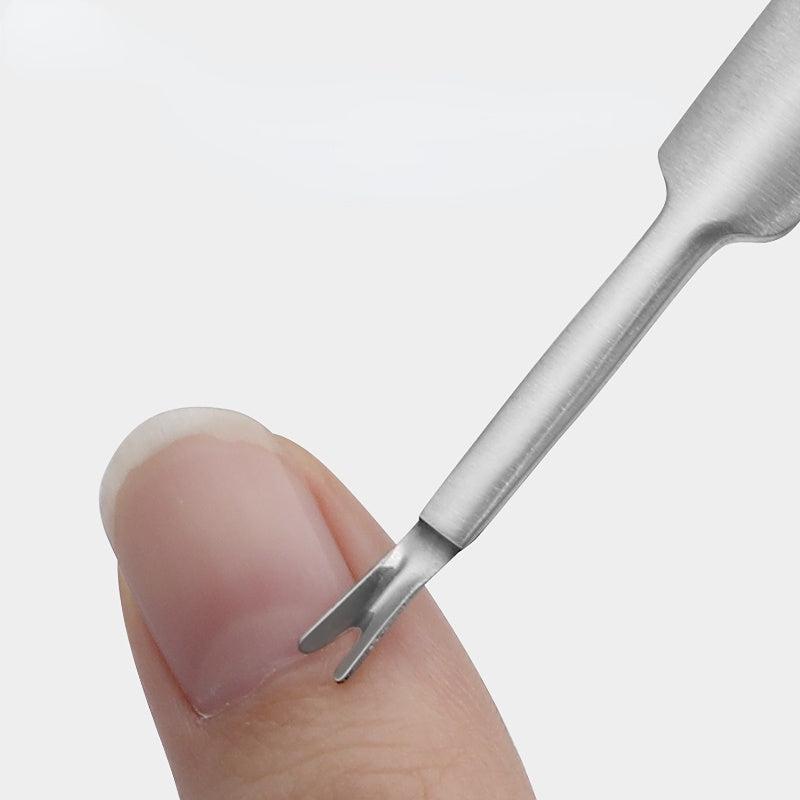 Stainless Steel Dead Skin Remover Fork for Manicure and Pedicure
