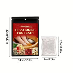 Ginger Foot Soak Bag Hot Water Foot Soak